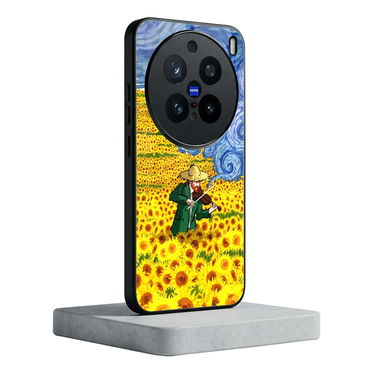 Starry Strings vivo x200 pro mobile cover | shockproof glass phone case