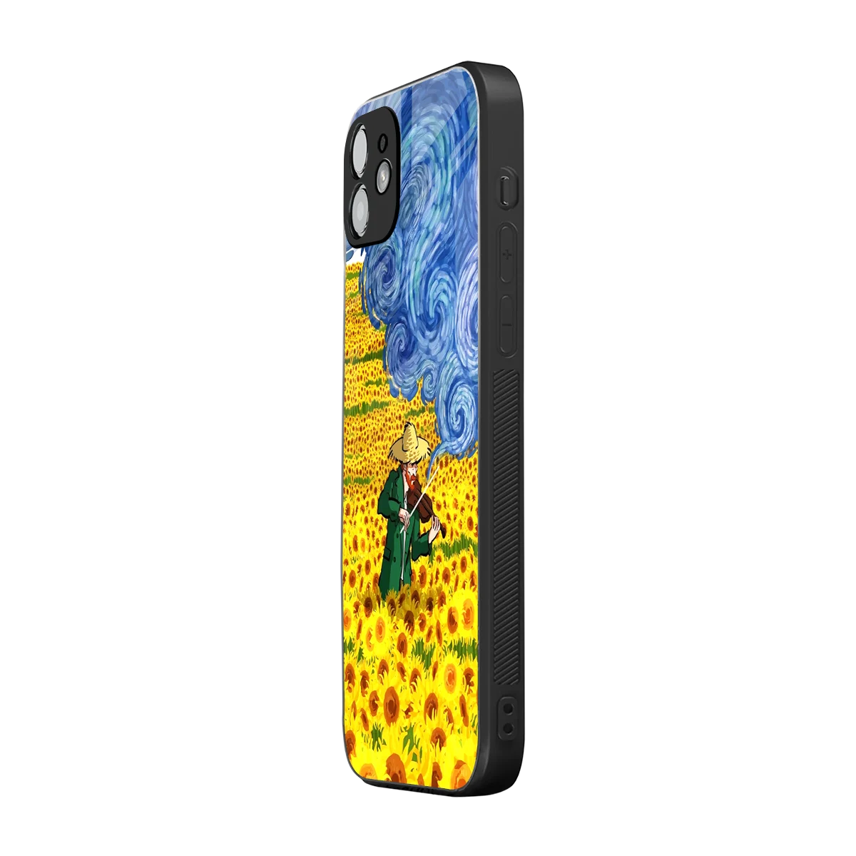 Starry Strings iphone 12 mobile cover | shockproof glass phone case
