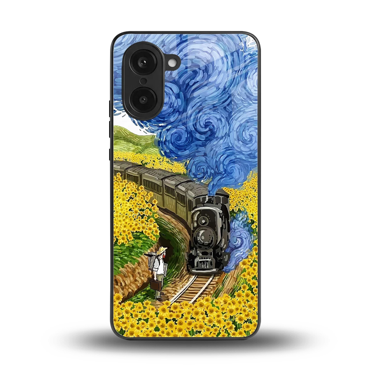 Starry Wait back phone cover | glass case for oneplus nord ce5 5g