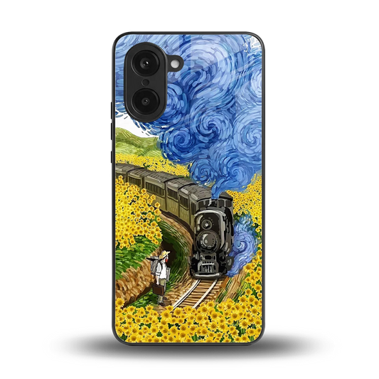Starry Wait back phone cover | glass case for oneplus nord ce5 5g