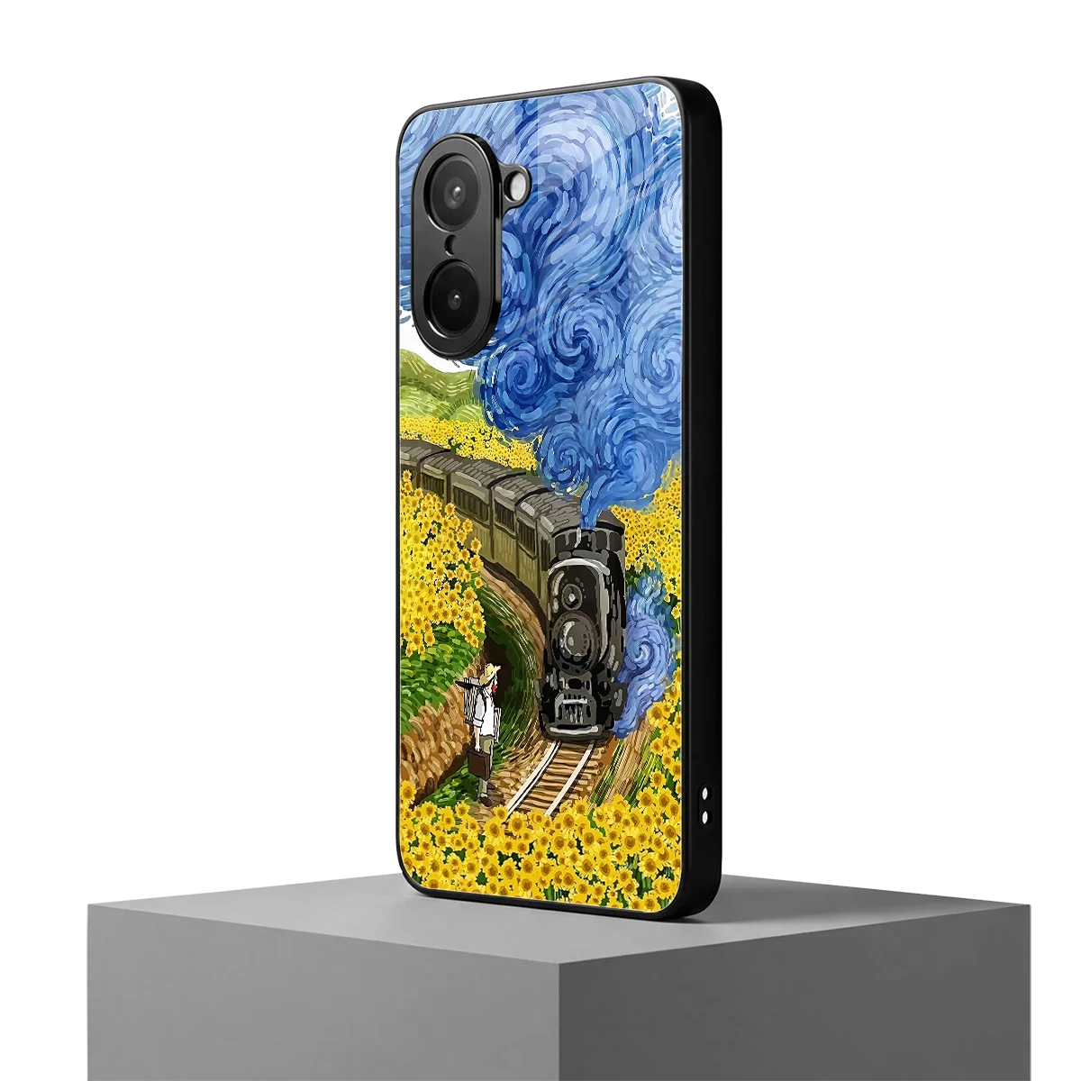 Starry Wait oneplus nord ce5 5g mobile cover | shockproof glass phone case