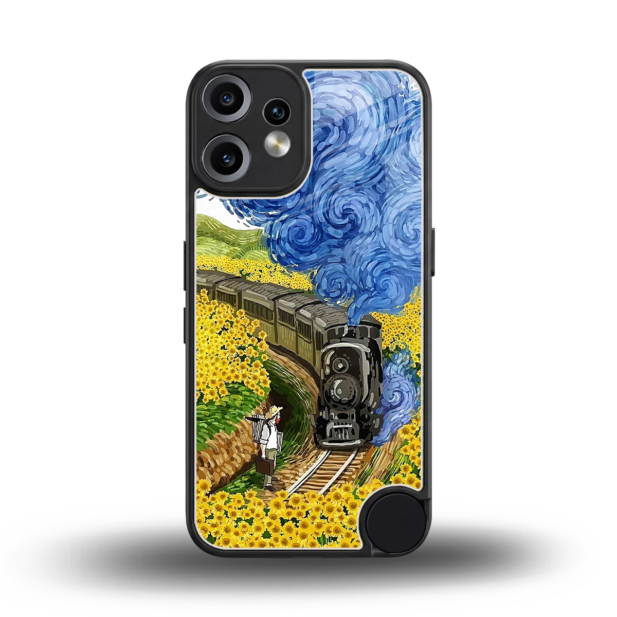 Starry Wait back phone cover | glass case for cmf nothing phone 2 pro