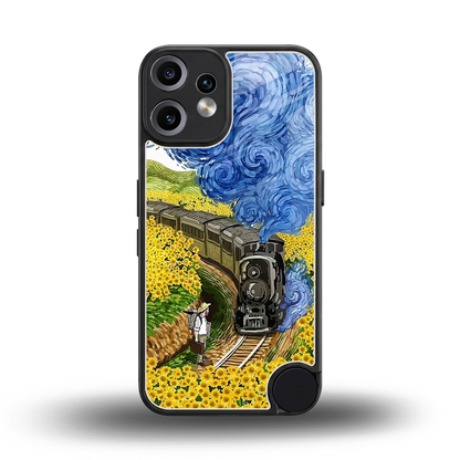 Starry Wait back phone cover | glass case for cmf nothing phone 2 pro