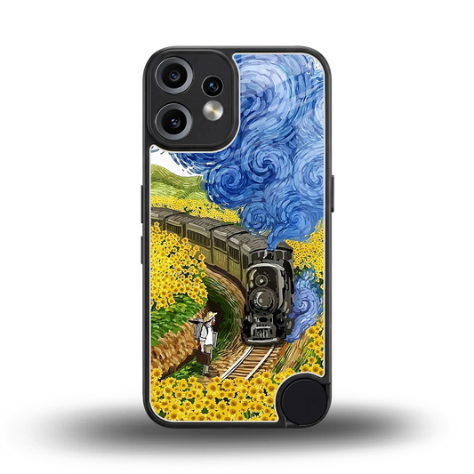 Starry Wait back phone cover | glass case for cmf nothing phone 2 pro