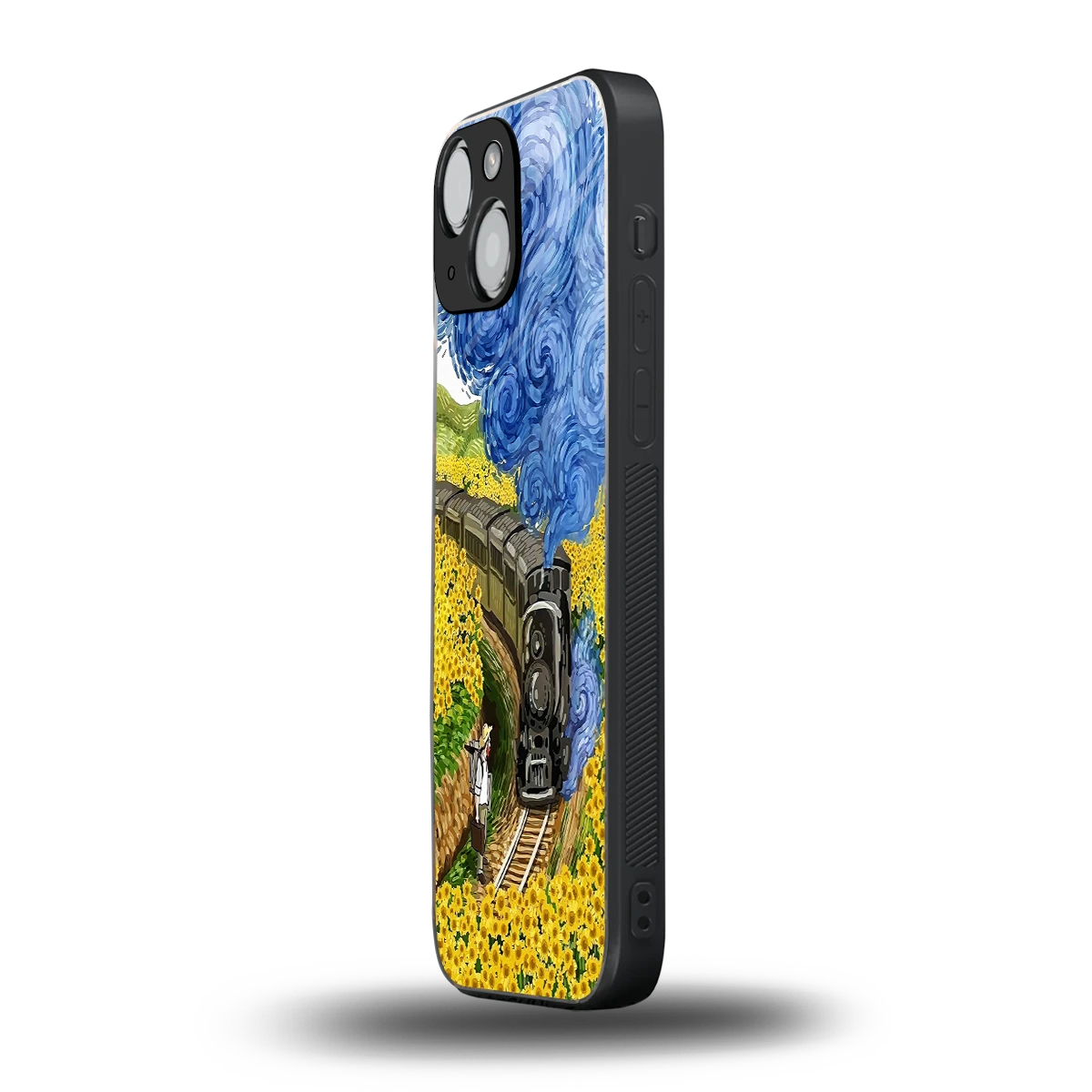 Starry Wait iphone 13 mini mobile cover | shockproof glass phone case