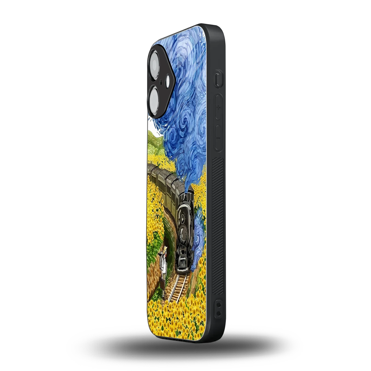 Starry Wait iPhone 16 mobile cover | shockproof glass phone case
