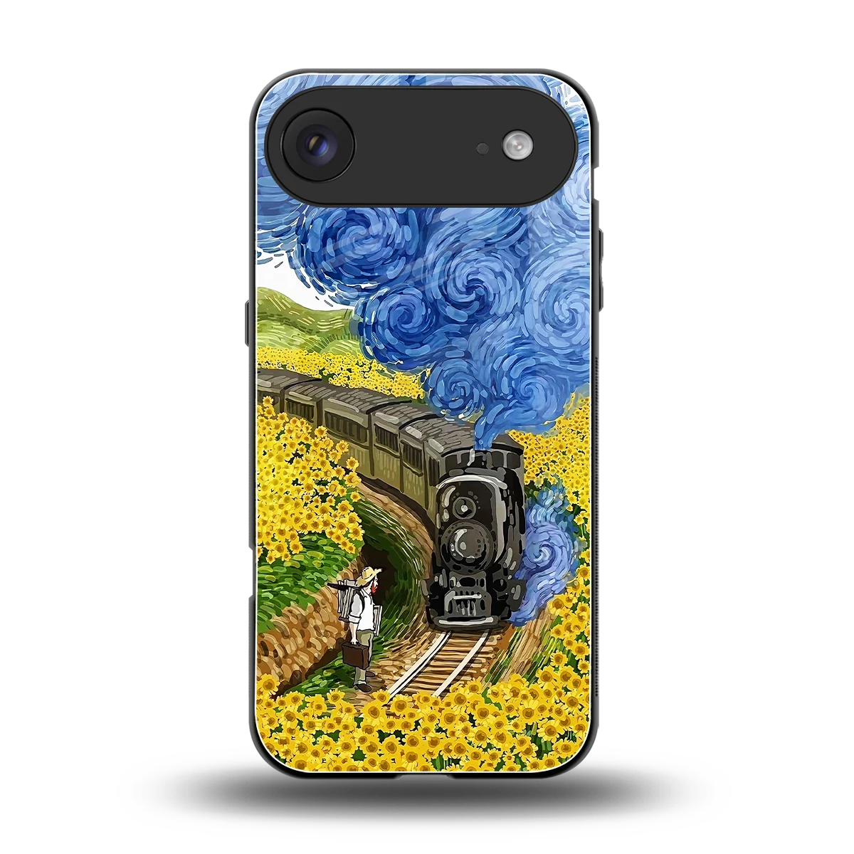 Starry Wait back phone cover | glass case for iphone air