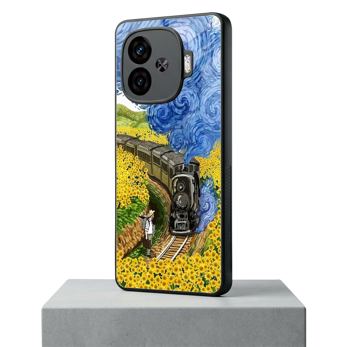 Starry Wait iqoo neo 10r 5g mobile cover | shockproof glass phone case