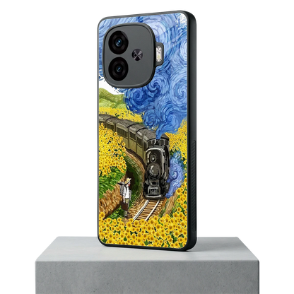 Starry Wait iqoo neo 10r 5g mobile cover | shockproof glass phone case