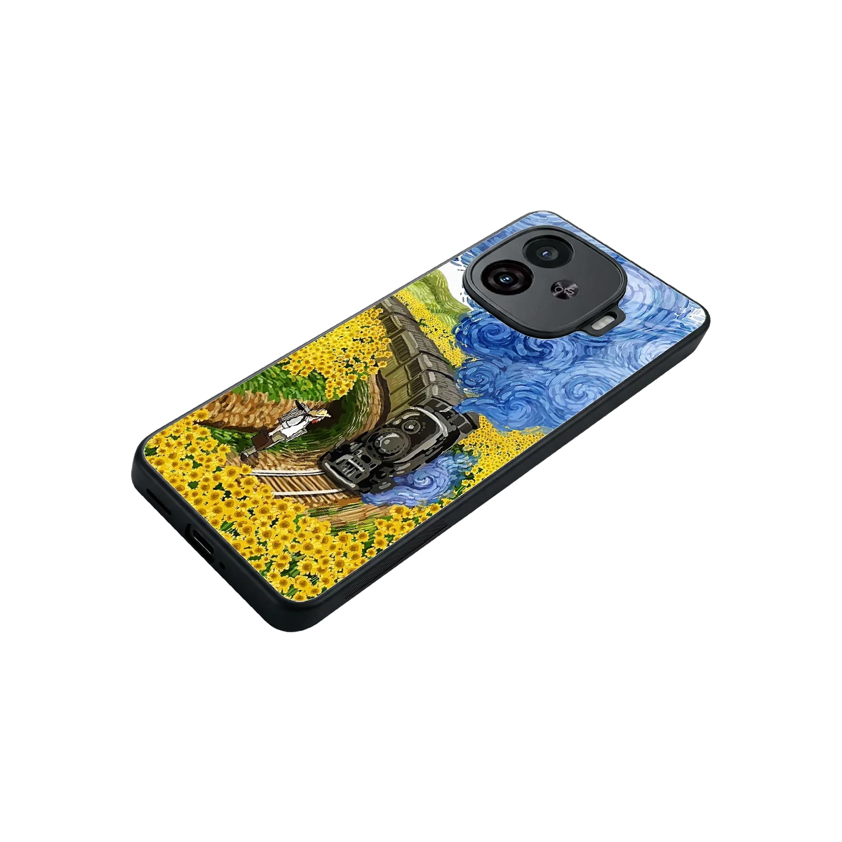 Starry Wait stylish phone case for iqoo neo 10r 5g | glossy glass and slim fit