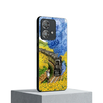 Starry Wait motorola edge 40 neo 5g mobile cover | shockproof glass phone case