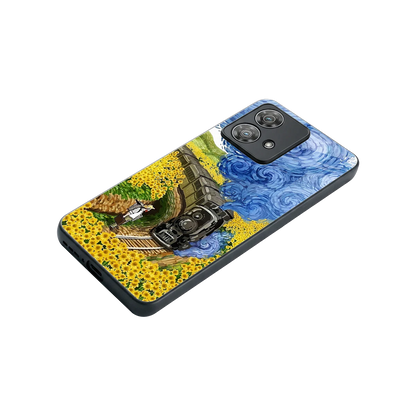 Starry Wait stylish phone case for motorola edge 40 neo 5g | glossy glass and slim fit