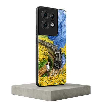 Starry Wait motorola edge 50 pro mobile cover | shockproof glass phone case
