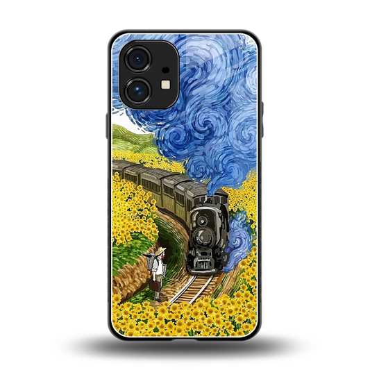 Starry Wait back phone cover | glass case for nothing phone 1