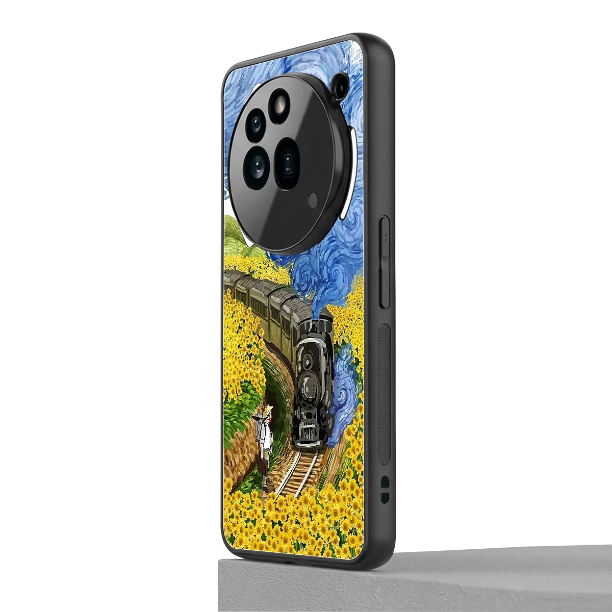 Starry Wait nothing phone 3a pro mobile cover | shockproof glass phone case