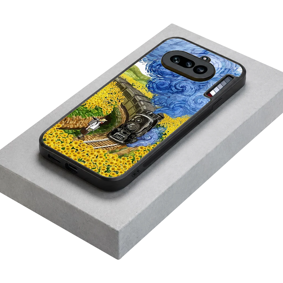 Starry Wait stylish phone case for nothing phone 4a | glossy glass and slim fit