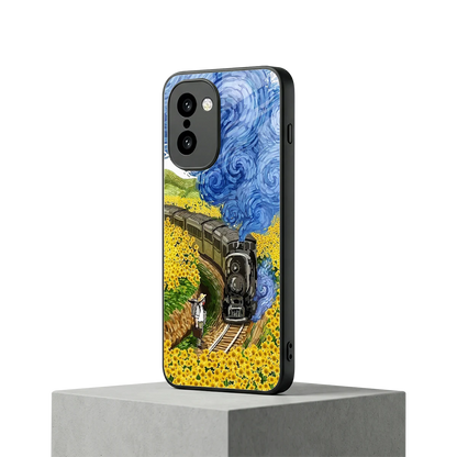 Starry Wait oneplus 15r mobile cover | shockproof glass phone case