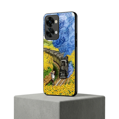 Starry Wait oneplus nord 2t mobile cover | shockproof glass phone case