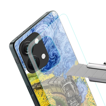 Starry Wait stylish phone case for oneplus nord 3 | glossy glass and slim fit