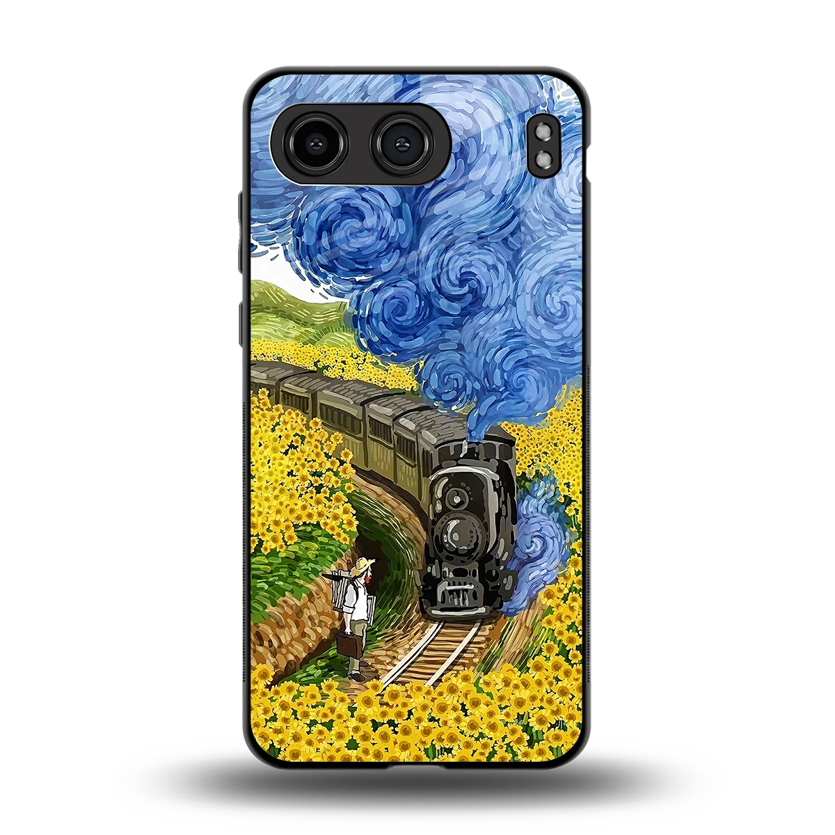 Starry Wait back phone cover | glass case for oneplus nord 4