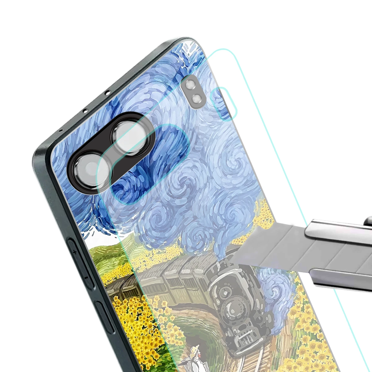 Starry Wait stylish phone case for oneplus nord 4 | glossy glass and slim fit