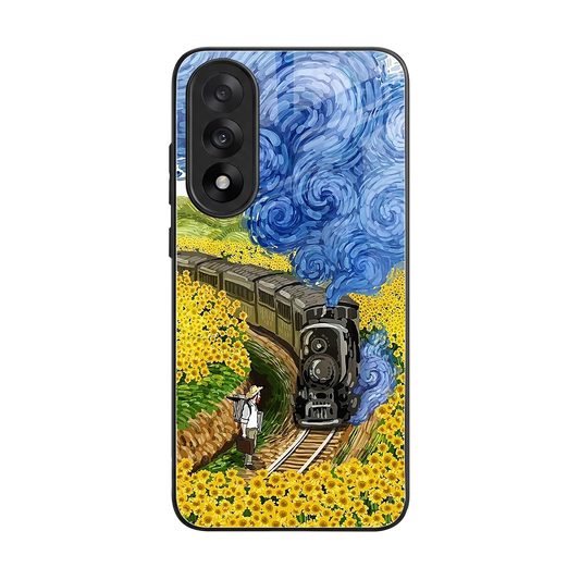 Starry Wait back phone cover | glass case for oneplus nord 5