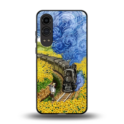 Starry Wait back phone cover | glass case for oneplus nord ce 4 lite