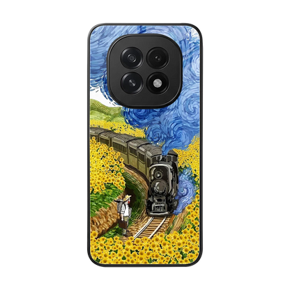 Starry Wait back phone cover | glass case for oppo f29 5g