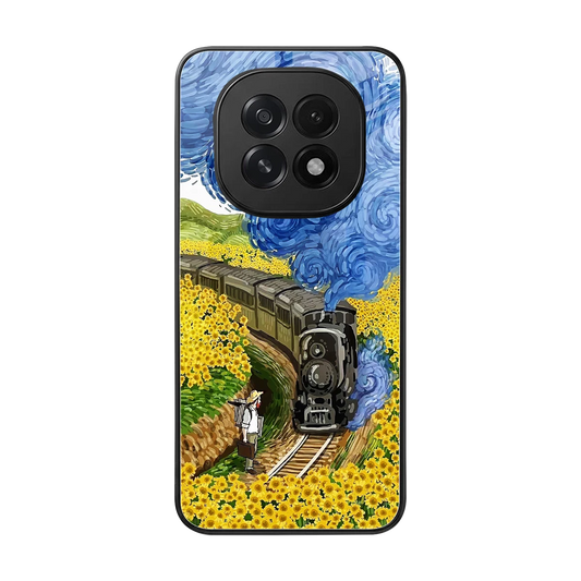 Starry Wait back phone cover | glass case for oppo f29 5g