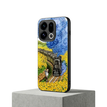 Starry Wait oppo find x9 mobile cover | shockproof glass phone case