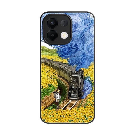 Starry Wait back phone cover | glass case for oppo k13 5g
