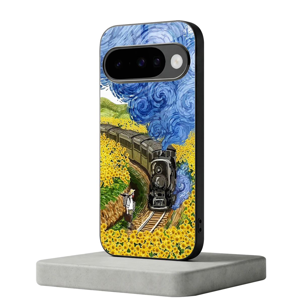 Starry Wait google pixel 10 mobile cover | shockproof glass phone case