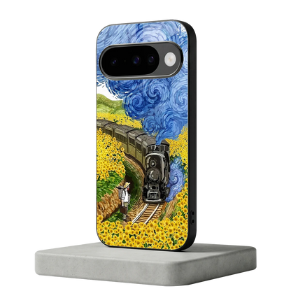 Starry Wait google pixel 10 mobile cover | shockproof glass phone case