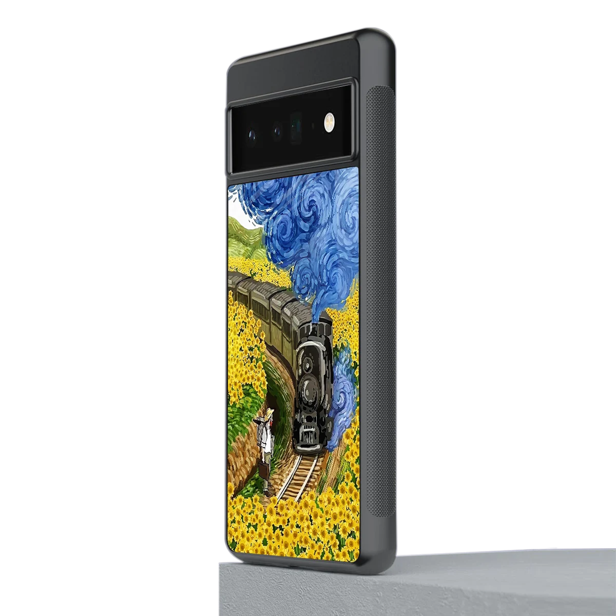 Starry Wait stylish phone case for google pixel 6 pro | glossy glass and slim fit