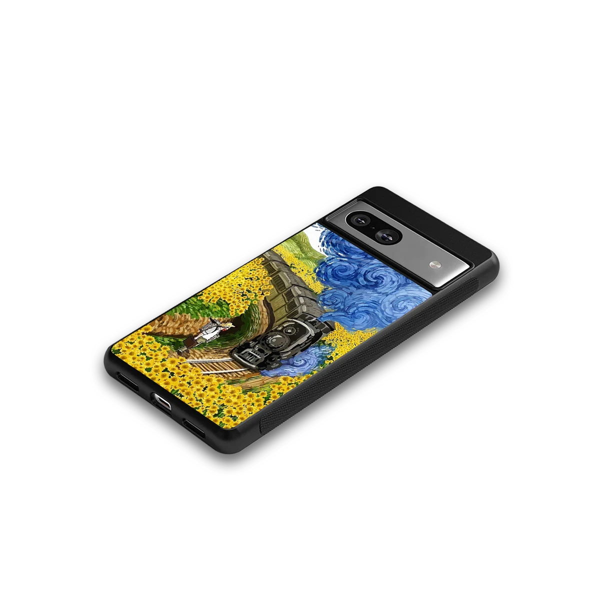 Starry Wait google pixel 7 mobile cover | shockproof glass phone case