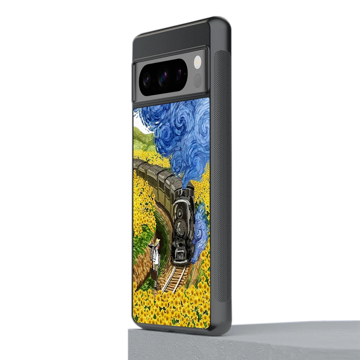 Starry Wait stylish phone case for google pixel 8 pro | glossy glass and slim fit