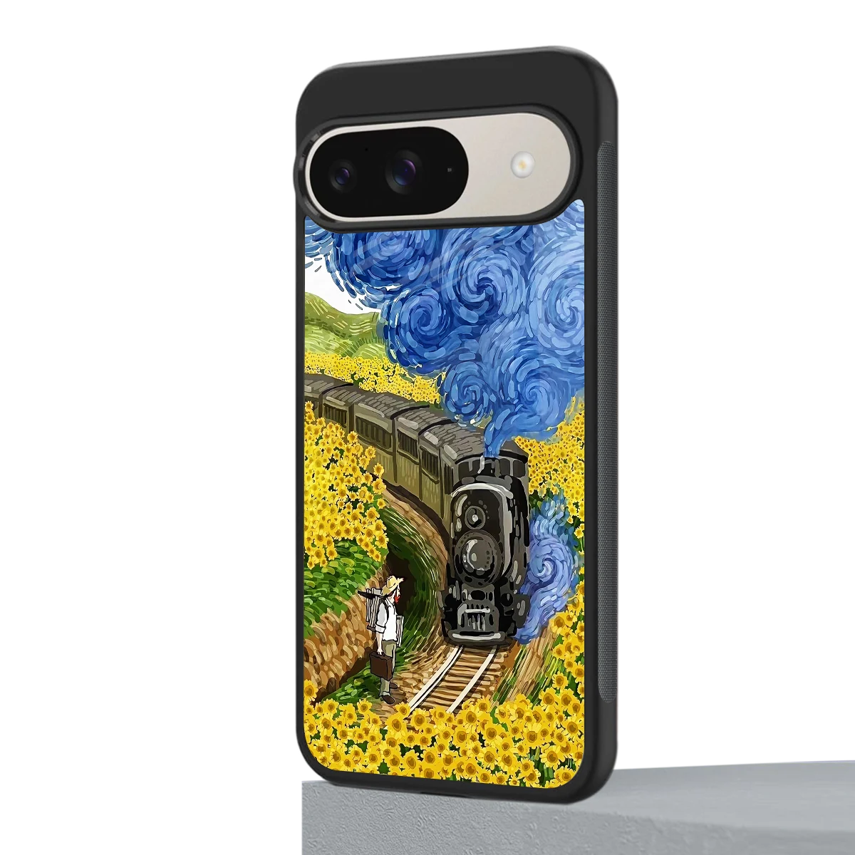 Starry Wait google pixel 9 mobile cover | shockproof glass phone case