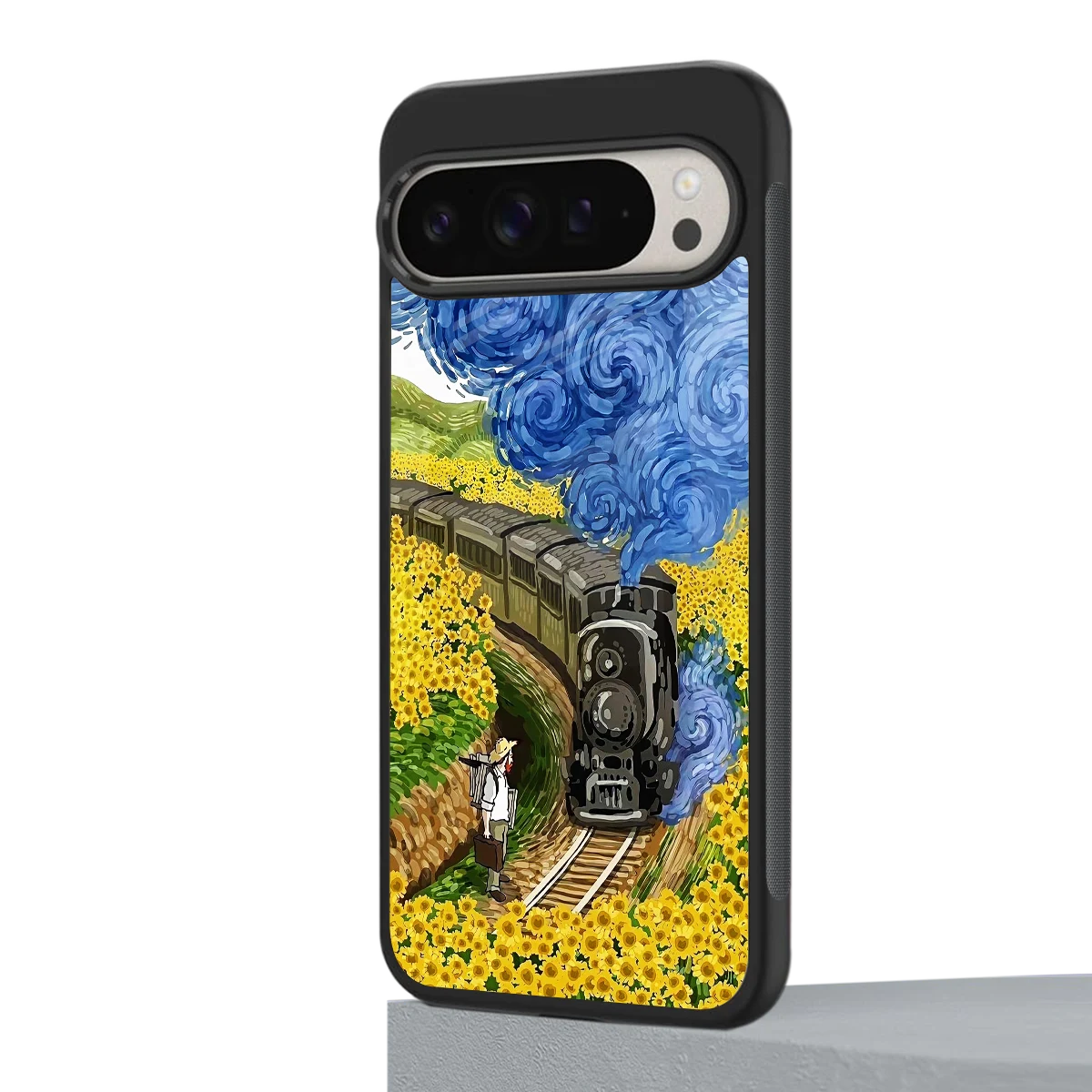 Starry Wait google pixel 9 pro mobile cover | shockproof glass phone case