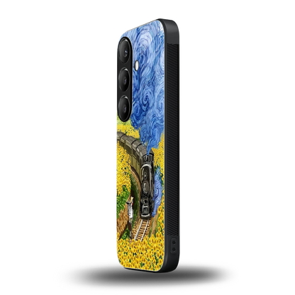 Starry Wait samsung galaxy s25 fe mobile cover | shockproof glass phone case