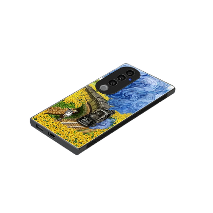 Starry Wait stylish phone case for vivo v40 pro | glossy glass and slim fit