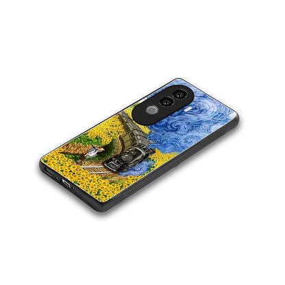 Starry Wait stylish phone case for vivo v40e | glossy glass and slim fit