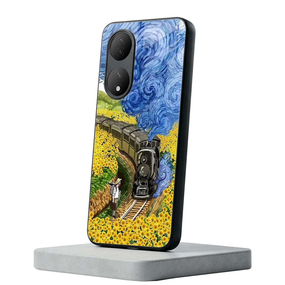 Starry Wait Vivo-y100 mobile cover | shockproof glass phone case