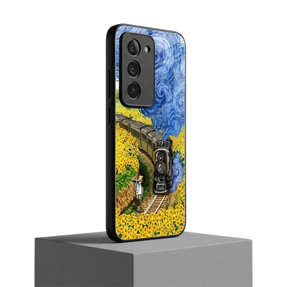 Starry Wait redmi 15 5g mobile cover | shockproof glass phone case
