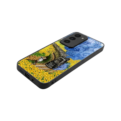 Starry Wait stylish phone case for redmi 15 5g | glossy glass and slim fit