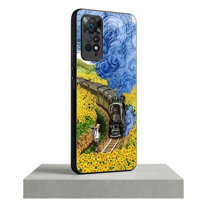 Starry Wait redmi note 11 pro mobile cover | shockproof glass phone case