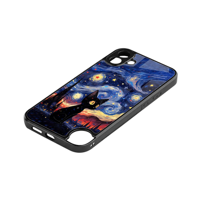 Starry Whiskers stylish phone case for cmf nothing phone 1 | glossy glass and slim fit