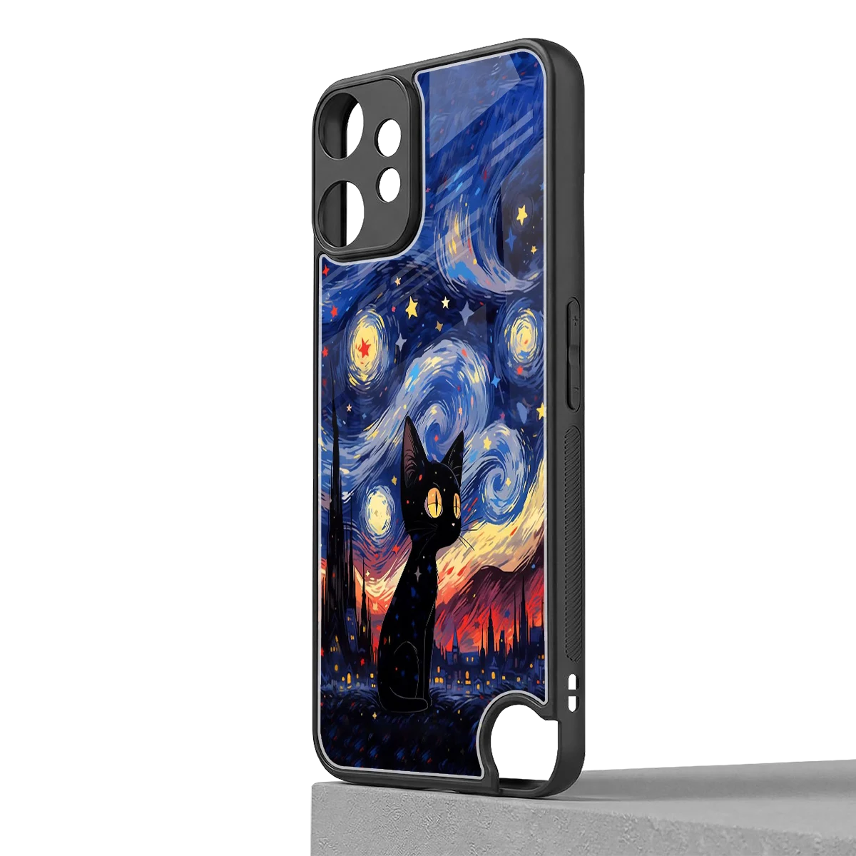 Starry Whiskers cmf nothing phone 2 pro mobile cover | shockproof glass phone case