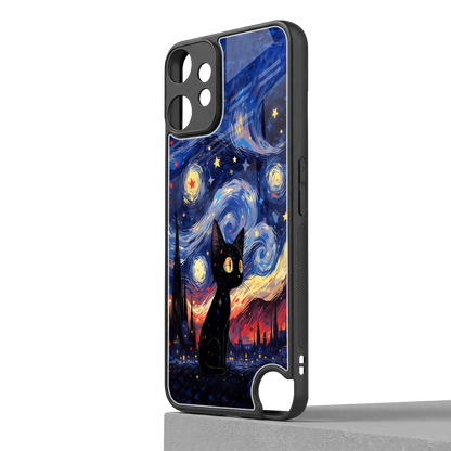 Starry Whiskers cmf nothing phone 2 pro mobile cover | shockproof glass phone case