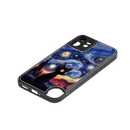 Starry Whiskers stylish phone case for cmf nothing phone 2 pro | glossy glass and slim fit
