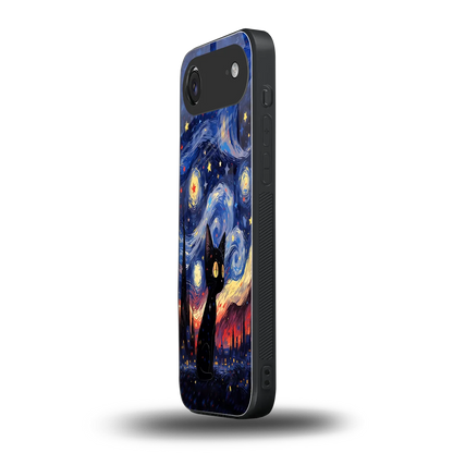 Starry Whiskers iphone air mobile cover | shockproof glass phone case